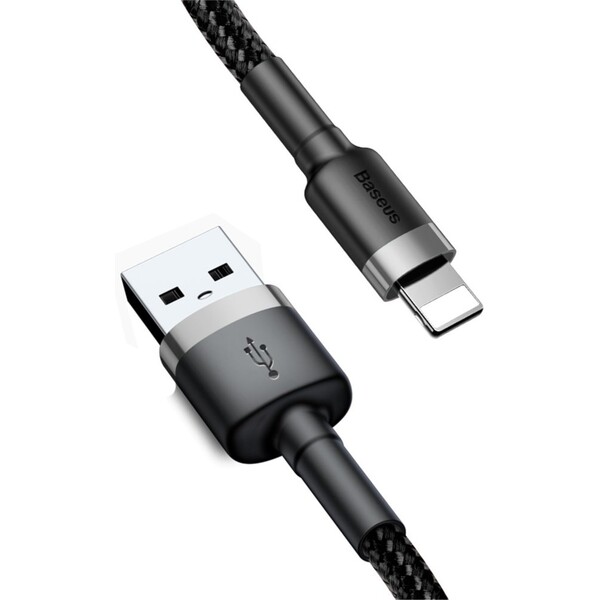 Baseus-Cafule-USB-A-Lightning-napajeci-kabel-1m-cerny