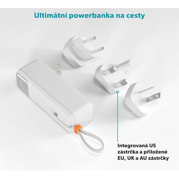 Epico-UltraPack-2v1-5000mAh-cestovni-powerbanka-a-sitovy-adapter-bila