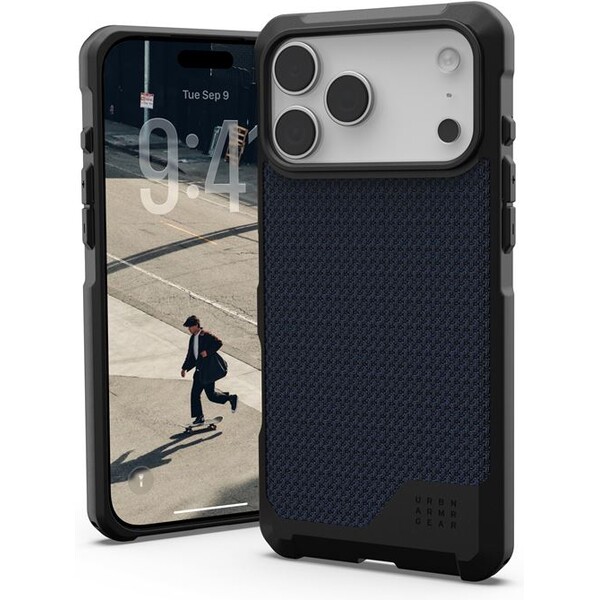 UAG-Metropolis-LT-Magsafe-Kevlar-kryt-iPhone-17-Pro-Max-modry