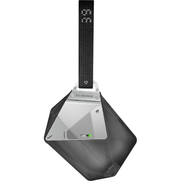 Aulumu-A39-Geometric-Case-pouzdro-AirPods-Pro-3-Translucent-Gray