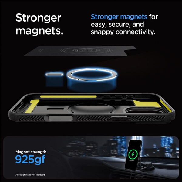 Spigen-Rugged-Armor-MagSafe-kryt-iPhone-16-Pro-Max-gray