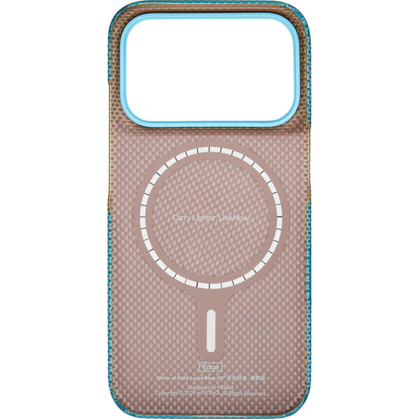 Pitaka-Edge-Case-MagSafe-kryt-iPhone-18-Pro-Lucid-Blue