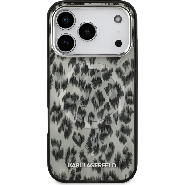 Karl-Lagerfeld-IML-Leopard-MagSafe-kryt-iPhone-17-Pro-hnedy