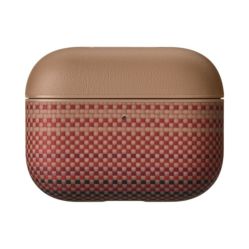 Pitaka-Aramid-Fiber-Magnetic-Case-pouzdro-AirPods-Pro-3-Sunset