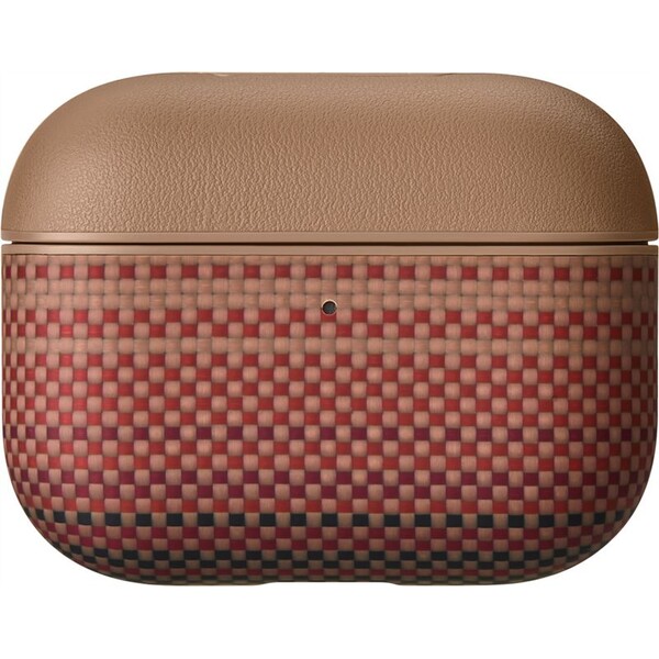 Pitaka-Aramid-Fiber-Magnetic-Case-pouzdro-AirPods-Pro-3-Sunset