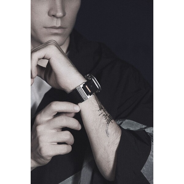 Aulumu-A11-Mag-Buckle-Slim-reminek-Apple-Watch-49-46-45-44-42mm-Black-Buckle-Black-Strap