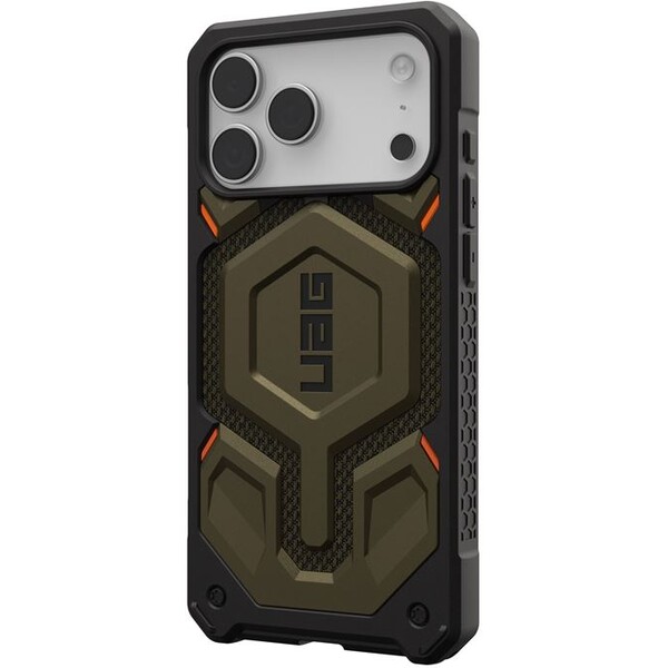 UAG-Monarch-Pro-MagSafe-Kevlar-kryt-iPhone-17-Pro-Max-zeleny