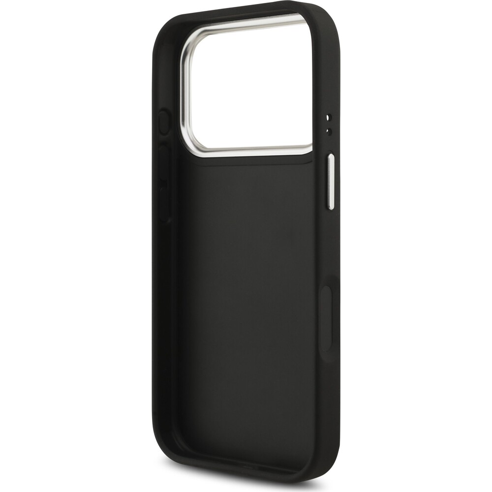 Guess-PU-Grained-4G-Metal-Logo-kryt-iPhone-17-Pro-cerny