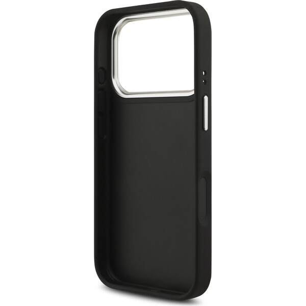 Guess-PU-Grained-4G-Metal-Logo-kryt-iPhone-17-Pro-cerny