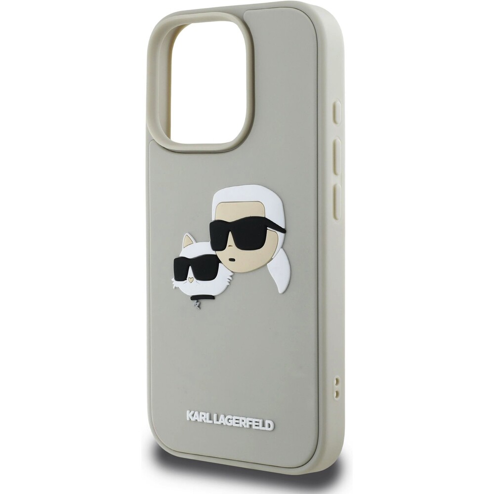 Karl-Lagerfeld-3D-Rubber-Double-Heads-kryt-iPhone-16-Pro-Max-bezovy