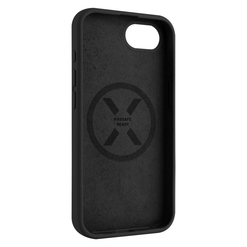FIXED-MagFlow-silikonovy-kryt-s-MagSafe-Apple-iPhone-17e-16e-cerny