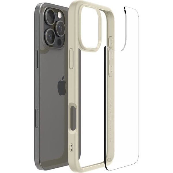 Spigen-Crystal-Hybrid-kryt-iPhone-16-Pro-Max-mute-beige