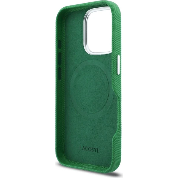 Lacoste-PVC-Iconic-Petit-Pique-Metal-Logo-MagSafe-kryt-iPhone-16-Pro-zeleny