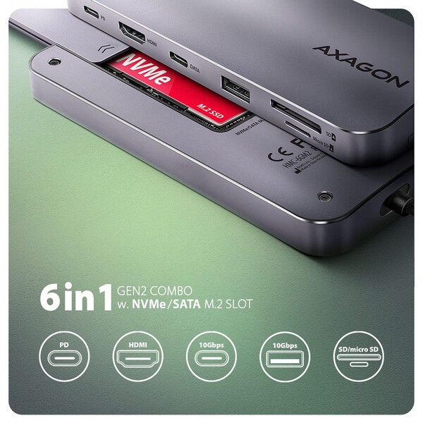 AXAGON-HMC-6GM2-6v1-USB-C-hub