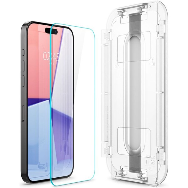 Spigen-Glass-tR-EZ-Fit-2-Pack-tvrzene-sklo-iPhone-15-Pro-cire