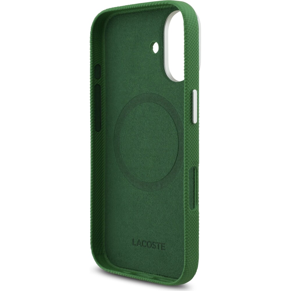 Lacoste-Iconic-Petit-Pique-Metal-Logo-MagSafe-kryt-iPhone-17-zeleny