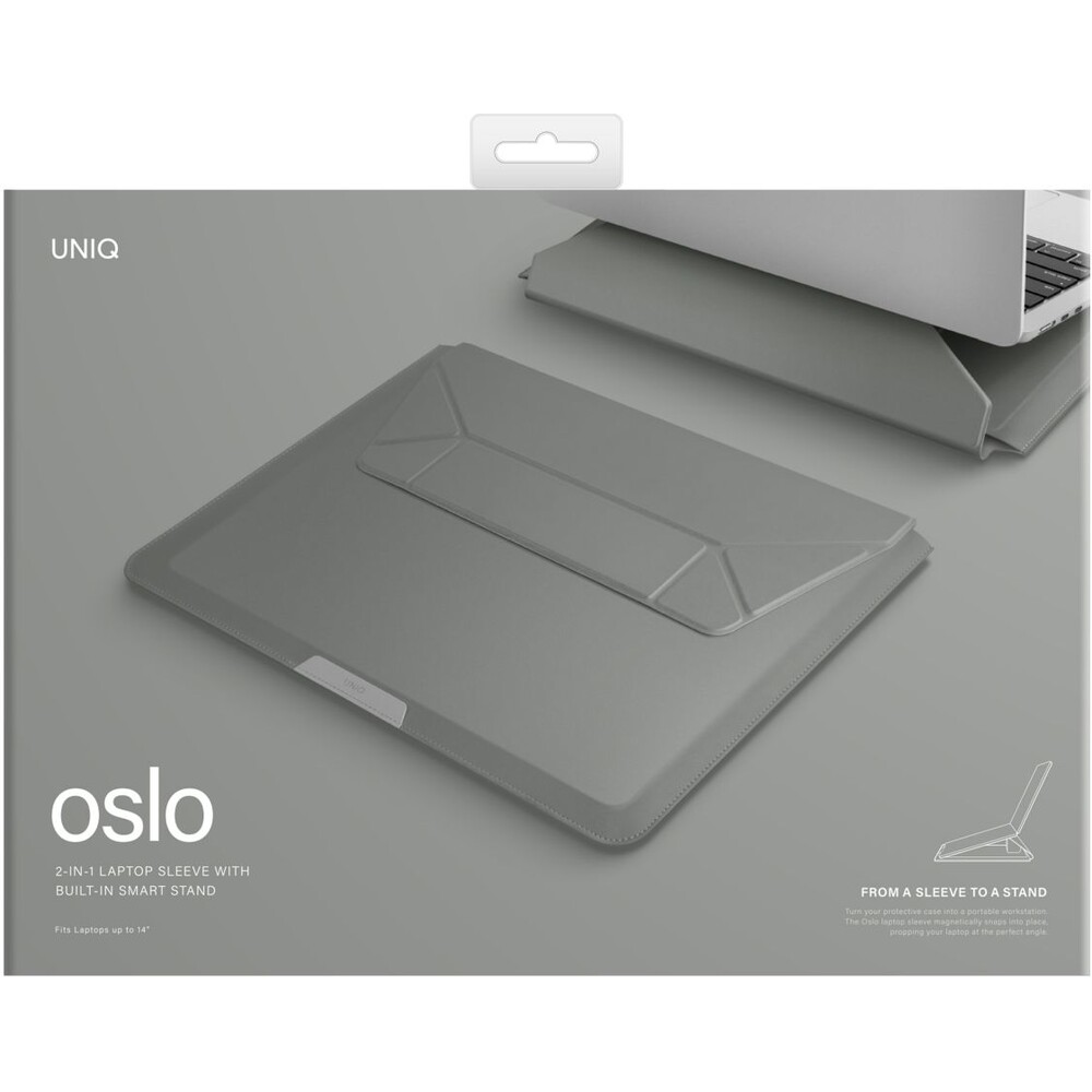 UNIQ-Oslo-pouzdro-se-stojankem-pro-14-notebook-sedo-zelene