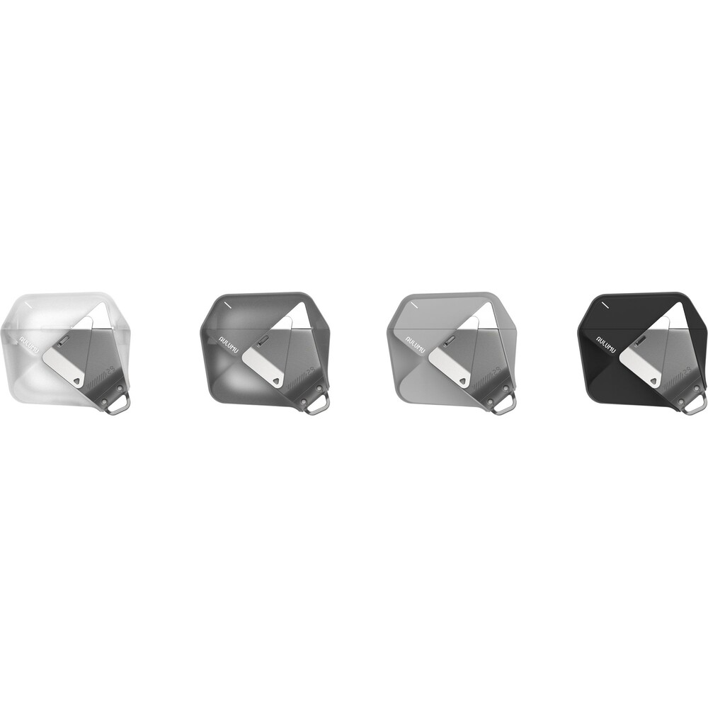 Aulumu-A29-Geometric-Case-pouzdro-AirPods-4-Gray