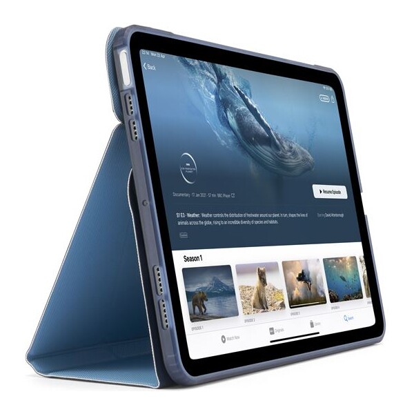 Pipetto-Origami-No6-Stand-pouzdro-iPad-Air-11-2026-2025-2024-iPad-Air-10-9-2022-tmave-modre