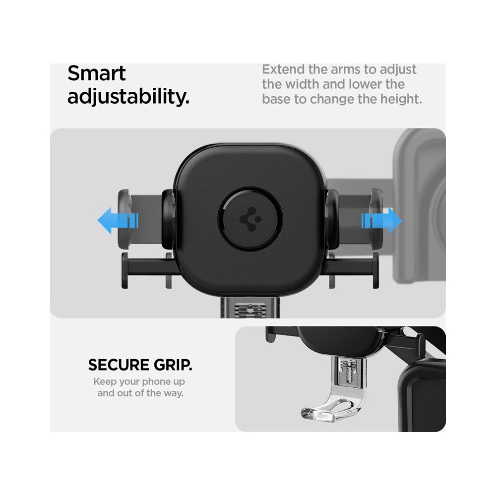Spigen-Tesla-TapLock-Universal-Car-Mount-Holder-drzak-na-obrazovku-cerny