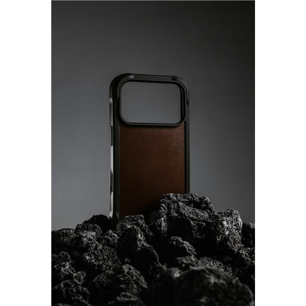 Nomad-Rugged-Leather-Case-Horween-MagSafe-kozeny-kryt-iPhone-17-Pro-Max-Rustic-Brown
