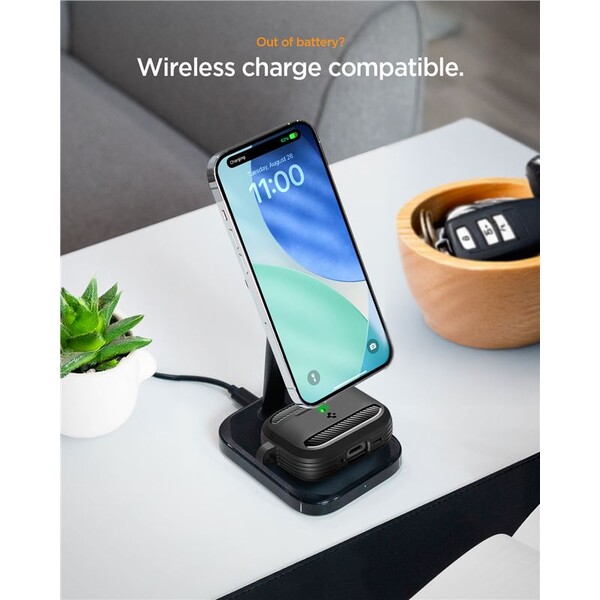 Spigen-Rugged-Armor-pouzdro-AirPods-Pro-3-matte-black
