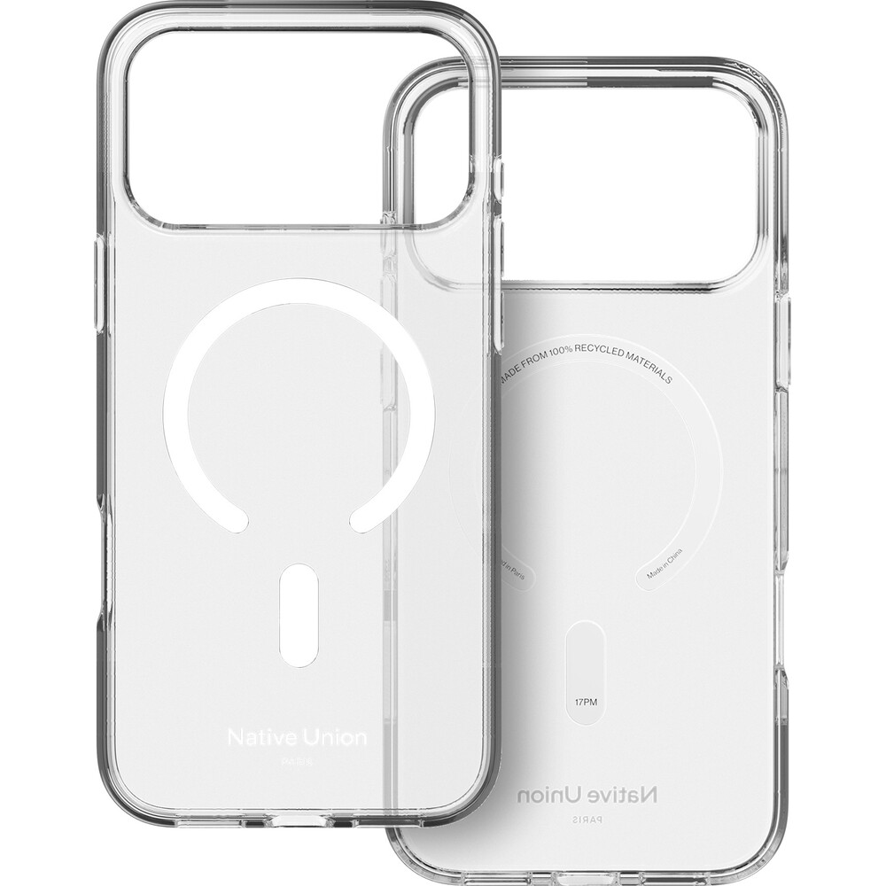 Native-Union-RE-Clear-MagSafe-kryt-z-recyklovaneho-materialu-iPhone-17-Pro-Max-transparent