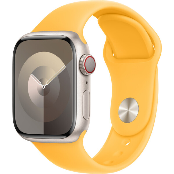 Apple-Watch-sportovni-reminek-41mm-paprskove-zluty-S-M