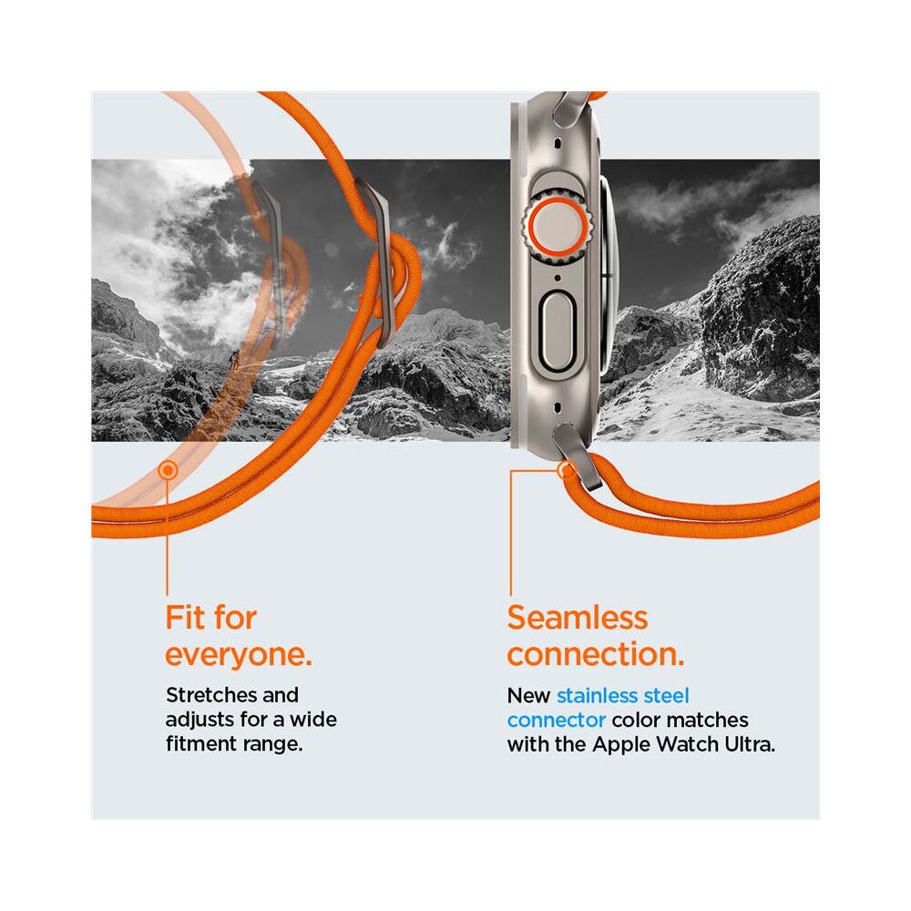 Spigen-Lite-Fit-Ultra-reminek-Apple-Watch-49-46-45-44-42mm-oranzovy