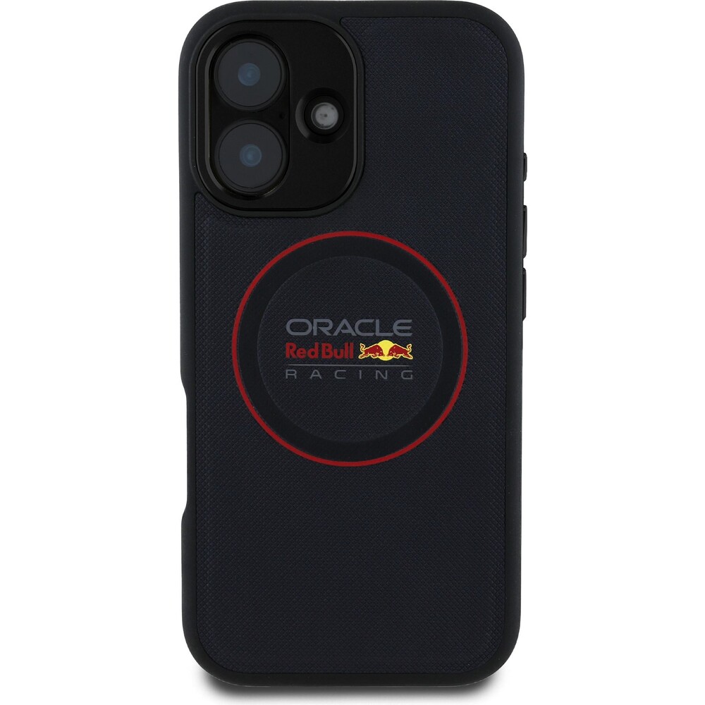 Oracle-Red-Bull-Racing-PU-Leather-Red-Ring-MagSafe-kryt-iPhone-16-modry