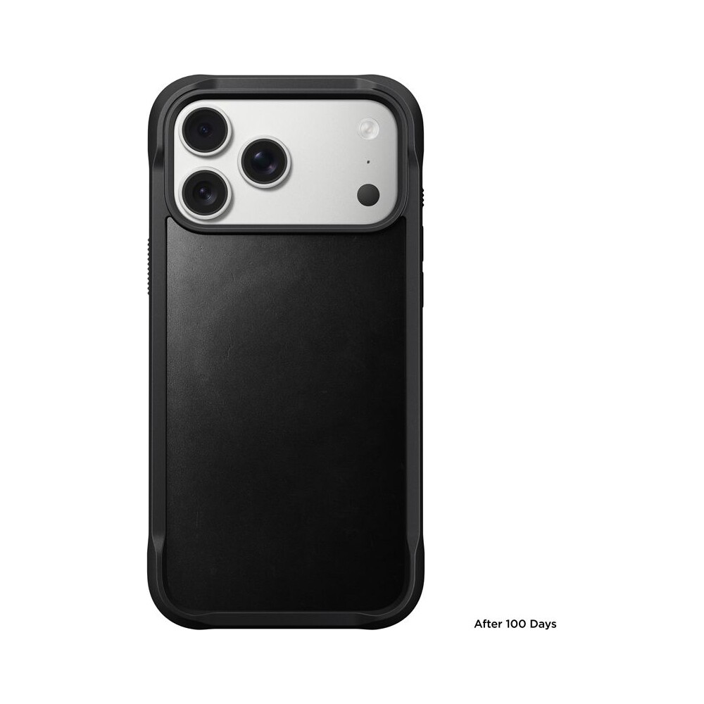 Nomad-Rugged-Leather-Case-Horween-MagSafe-kozeny-kryt-iPhone-17-Pro-Max-Black