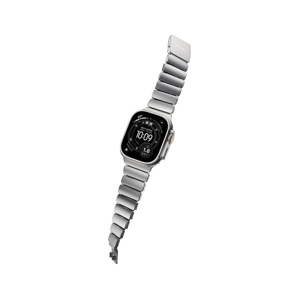 Nomad-Stratos-Band-FKM-reminek-Apple-Watch-45-46-49mm-Natural-Titanium-Black
