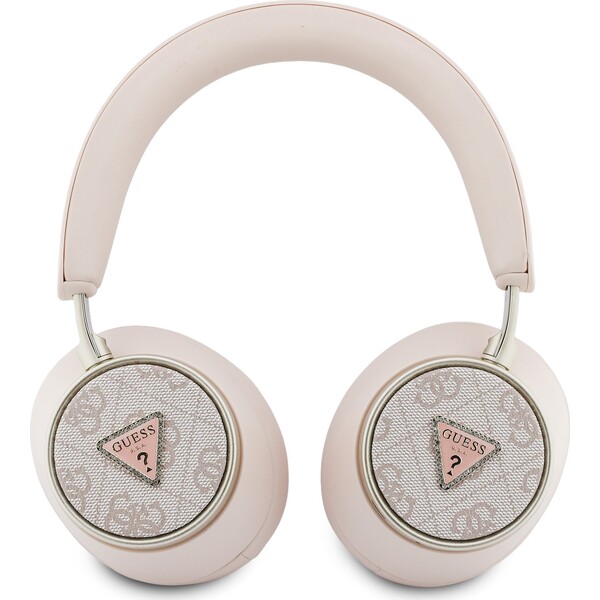 Guess-PU-4G-Triangle-Logo-ENC-bezdratova-sluchatka-ruzova