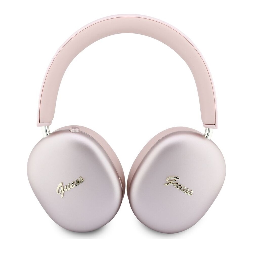 Guess-Metallic-Script-Logo-ENC-bezdratova-sluchatka-ruzova