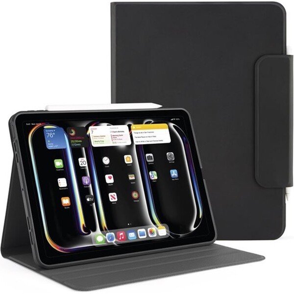 Pipetto-Origami-No5-Rotating-Folio-pouzdro-iPad-Pro-11-2025-cerne