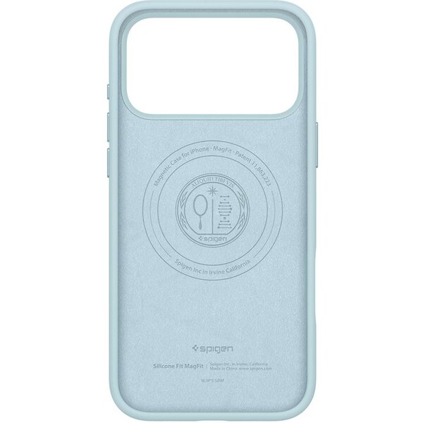 Spigen-Silicone-Fit-MagSafe-kryt-iPhone-17-Pro-Max-mute-blue