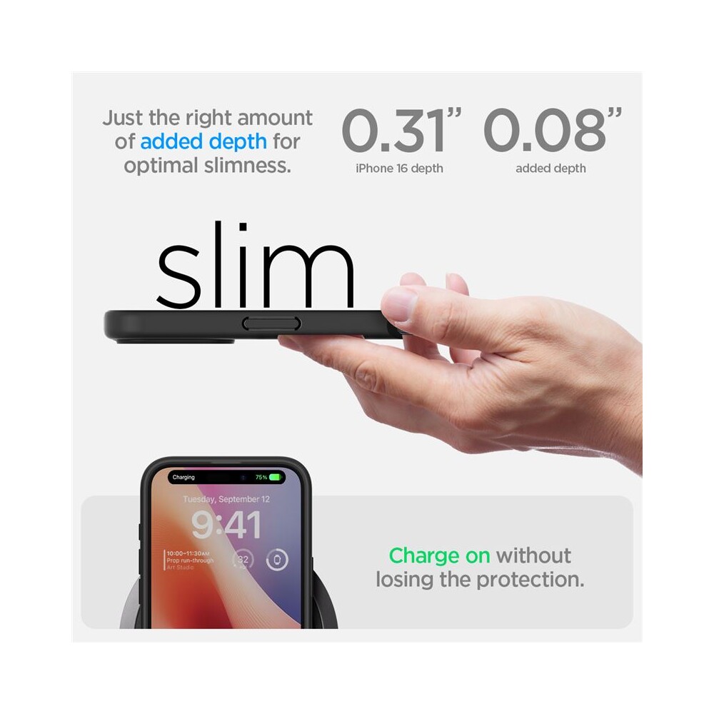 Spigen-Ultra-Hybrid-kryt-iPhone-16-matte-black