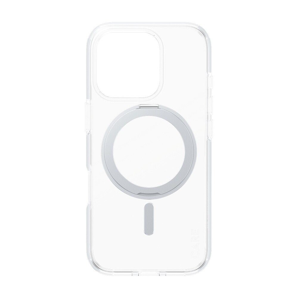 PanzerGlass-CARE-kryt-Apple-iPhone-16-Pro-MagSafe-KickStand-ciry-sedy