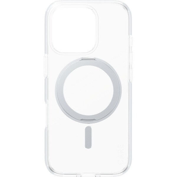 PanzerGlass-CARE-kryt-Apple-iPhone-16-Pro-MagSafe-KickStand-ciry-sedy