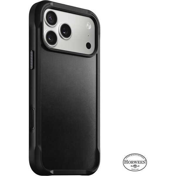 Nomad-Rugged-Leather-Case-Horween-MagSafe-kozeny-kryt-iPhone-17-Pro-Max-Black
