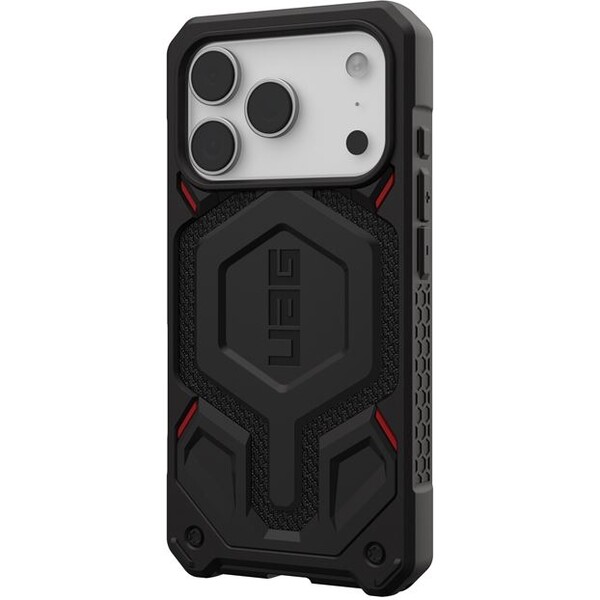 UAG-Monarch-Pro-MagSafe-Kevlar-kryt-iPhone-17-Pro-cerny