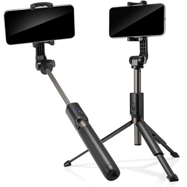 Spigen-S540W-Selfie-Stick-Tripod-cerna