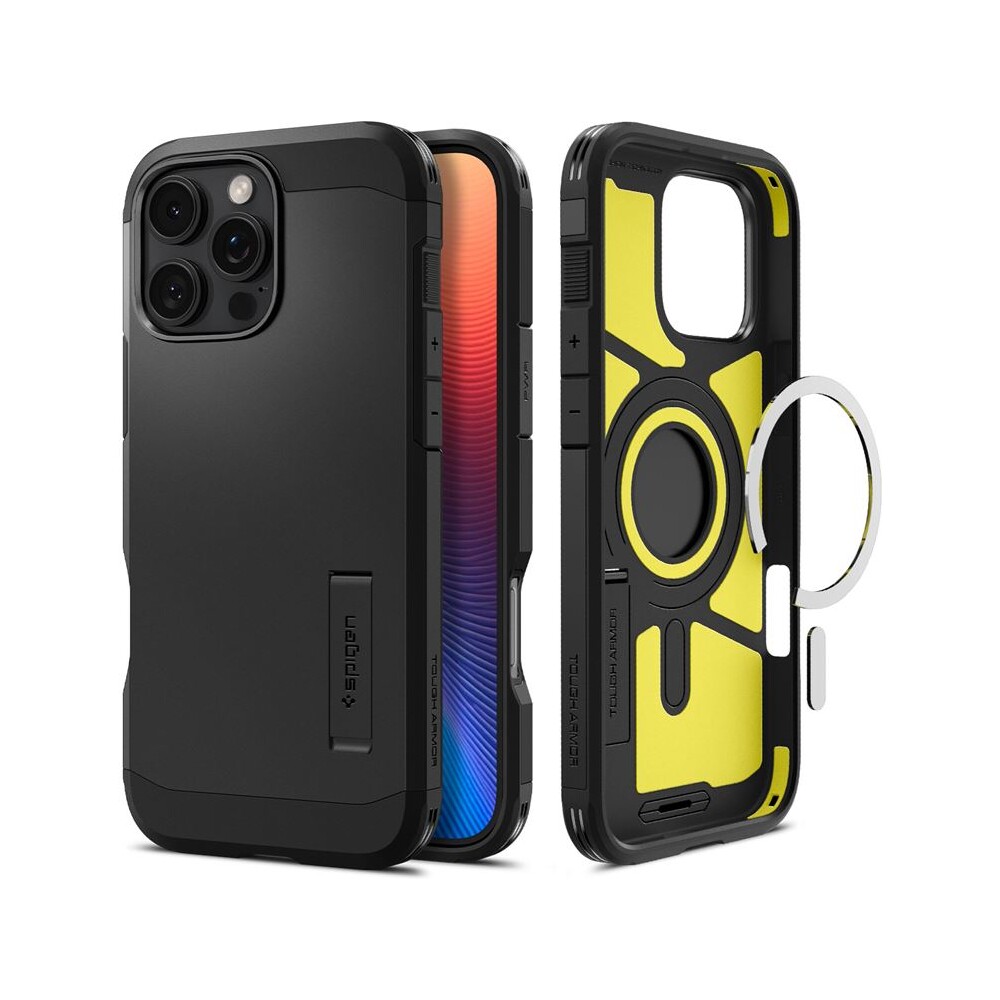 Spigen-Tough-Armor-MagSafe-kryt-iPhone-16-Pro-Max-black