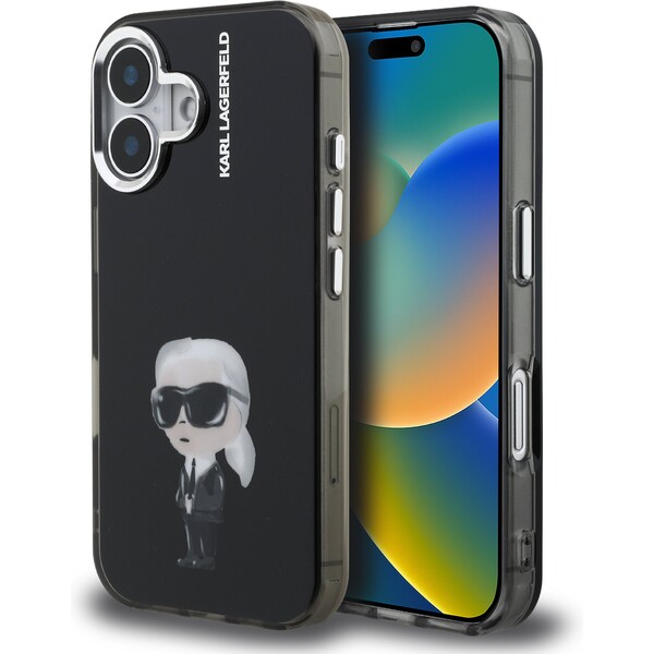 Karl-Lagerfeld-IML-Aquarelle-Karl-kryt-iPhone-16-cerny