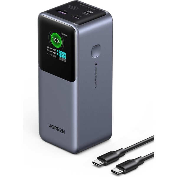 UGREEN-Nexode-20000mAh-Quick-Charging-130W-powerbanka-seda