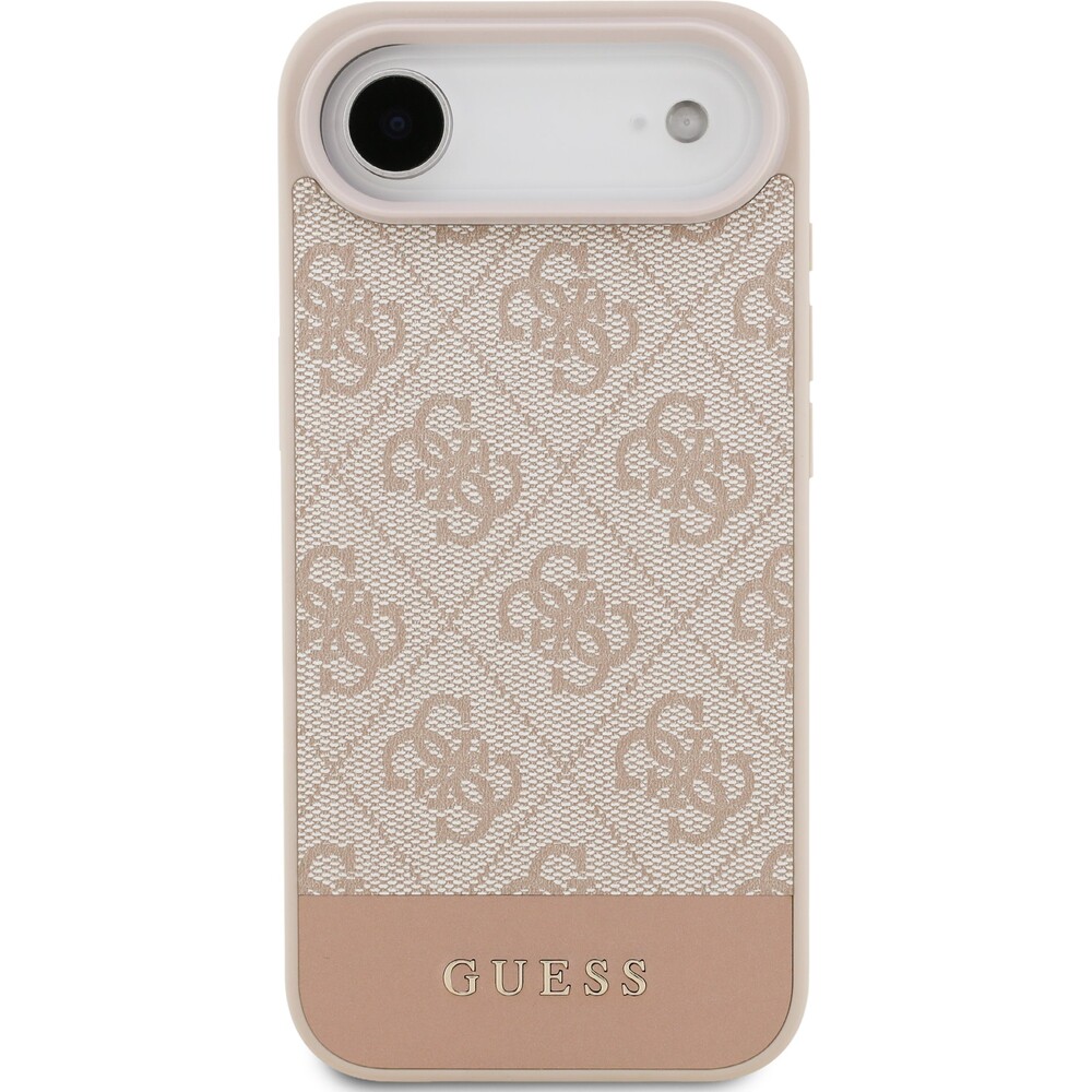Guess-PU-4G-Stripe-Zadni-Kryt-pro-iPhone-Air-ruzovy