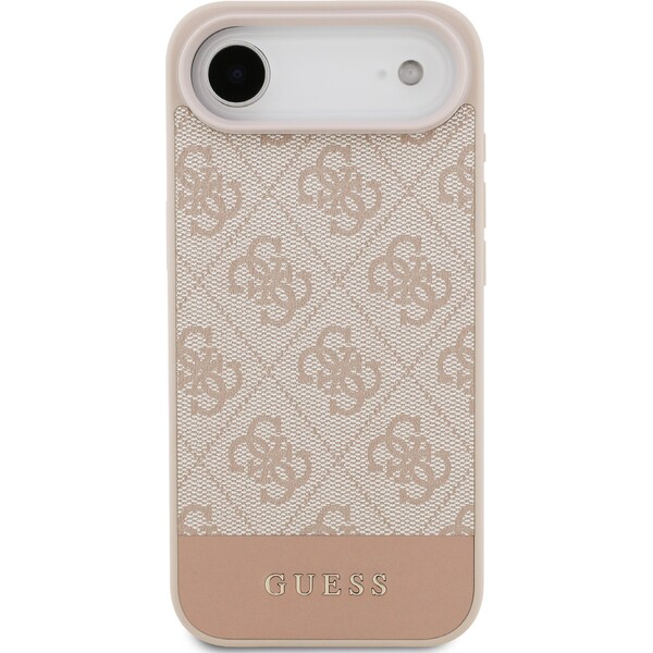 Guess-PU-4G-Stripe-Zadni-Kryt-pro-iPhone-Air-ruzovy