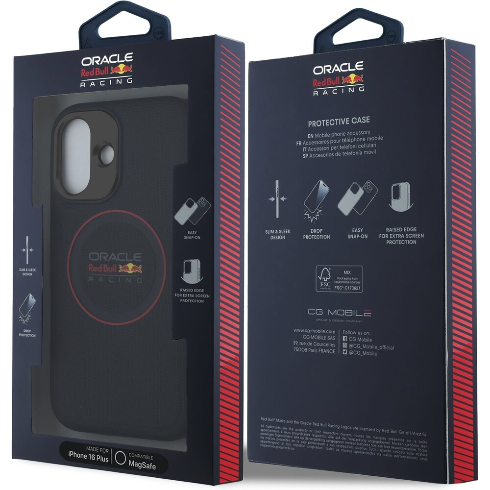 Oracle-Red-Bull-Racing-PU-Leather-Red-Ring-MagSafe-kryt-iPhone-16-Plus-modry