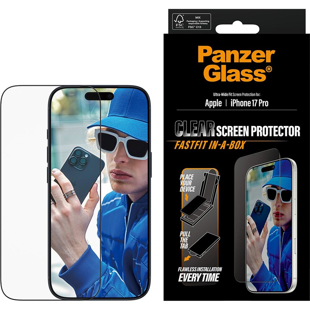 PanzerGlass-Ultra-Wide-Fit-sklo-Apple-iPhone-17-Pro-s-bezprasnym-aplikacnim-boxem