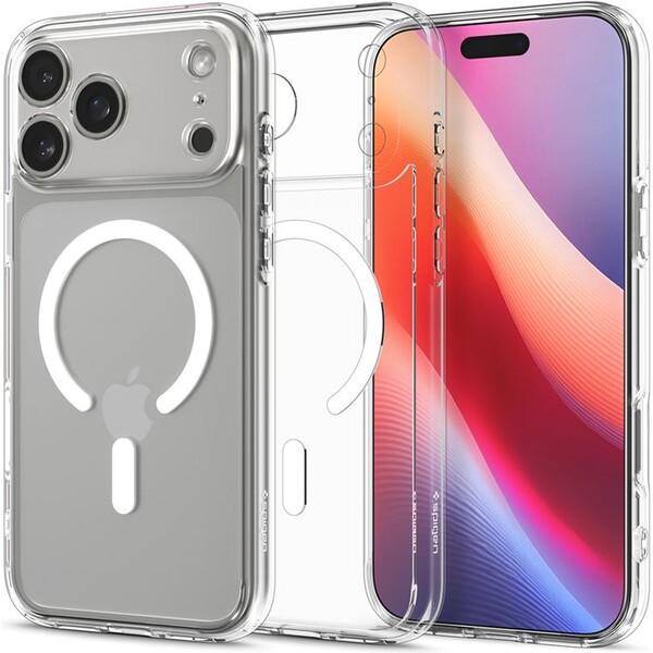 Spigen-Ultra-Hybrid-MagSafe-kryt-iPhone-17-Pro-clear-white